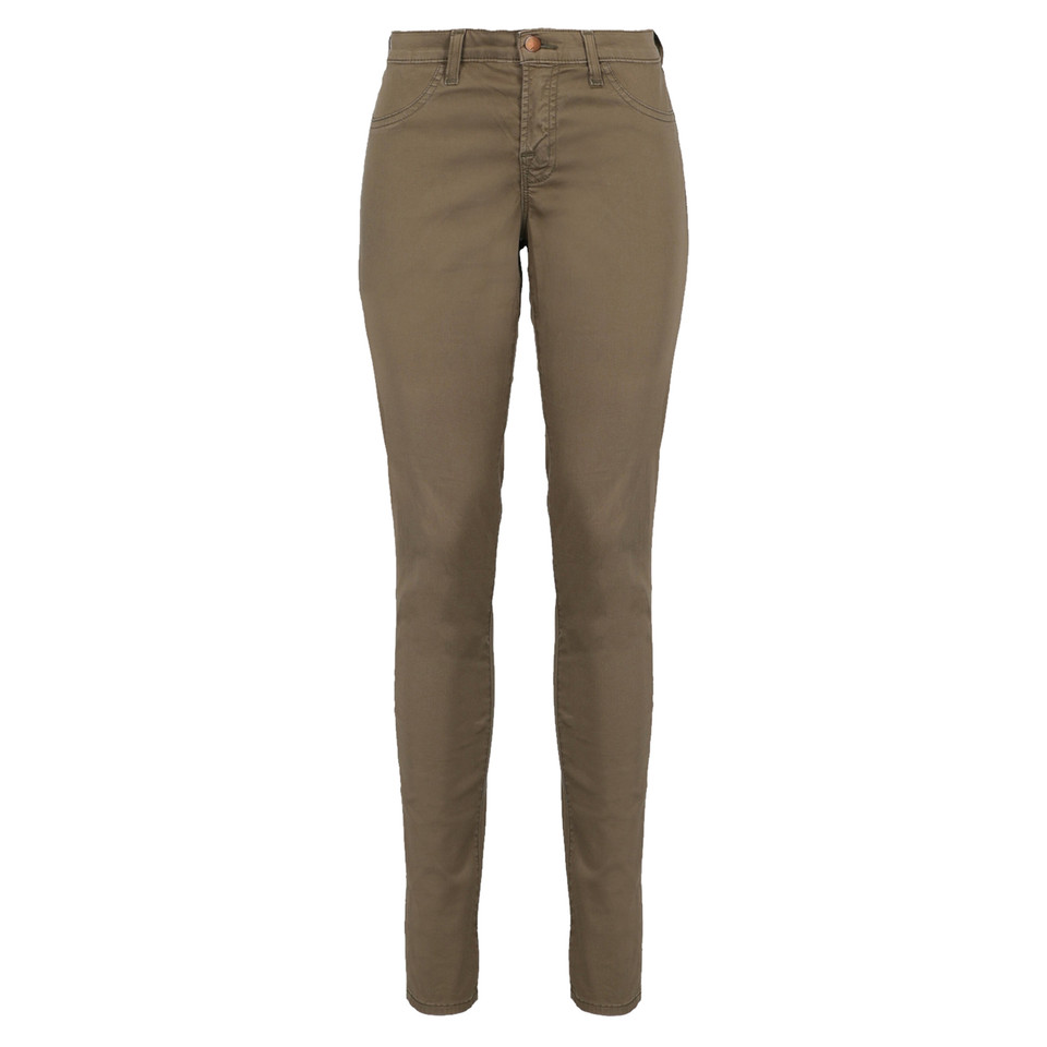 J Brand Trousers Cotton in Brown