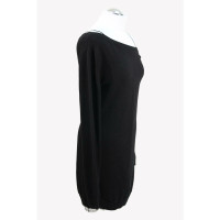 No. 21 Kleid aus Baumwolle in Schwarz