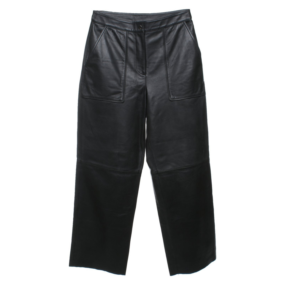 Designers Remix Trousers Leather in Black