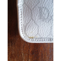 Dior Täschchen/Portemonnaie aus Canvas in Weiß