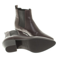 Yves Saint Laurent Ankle boots in dark brown