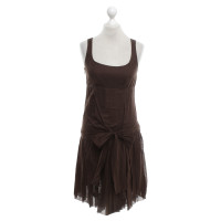 Céline Cotton dress in brown