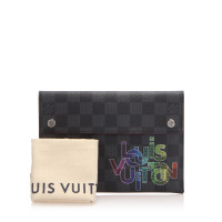 Louis Vuitton Sac à main/Portefeuille en Toile en Noir