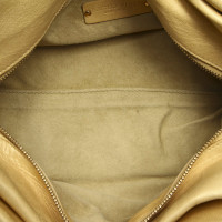 Bottega Veneta Handtasche aus Leder in Beige