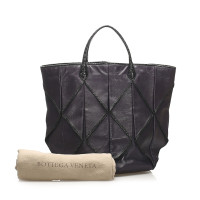 Bottega Veneta Tote Bag aus Leder in Violett