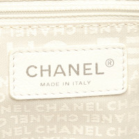 Chanel Umhängetasche aus Kaschmir in Weiß
