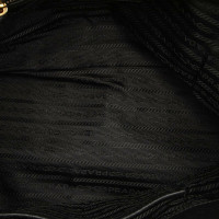 Prada Sac à bandoulière en Coton en Noir