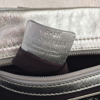 Bally Handbag Leather in Silvery
