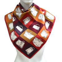 Longchamp Zijden sjaal met patroon