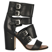 Laurence Dacade Sandales en Cuir en Noir