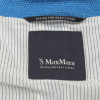 Max Mara Jacke/Mantel in Blau