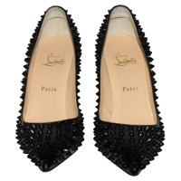 Christian Louboutin Pumps/Peeptoes en Cuir verni en Noir