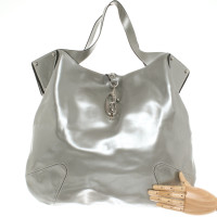 Fay Shopper Leather in Grey