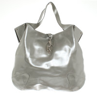 Fay Shopper Leather in Grey