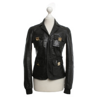 Dsquared2 Leather jacket in black