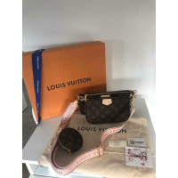 Louis Vuitton Multi Pochette in Tela in Marrone