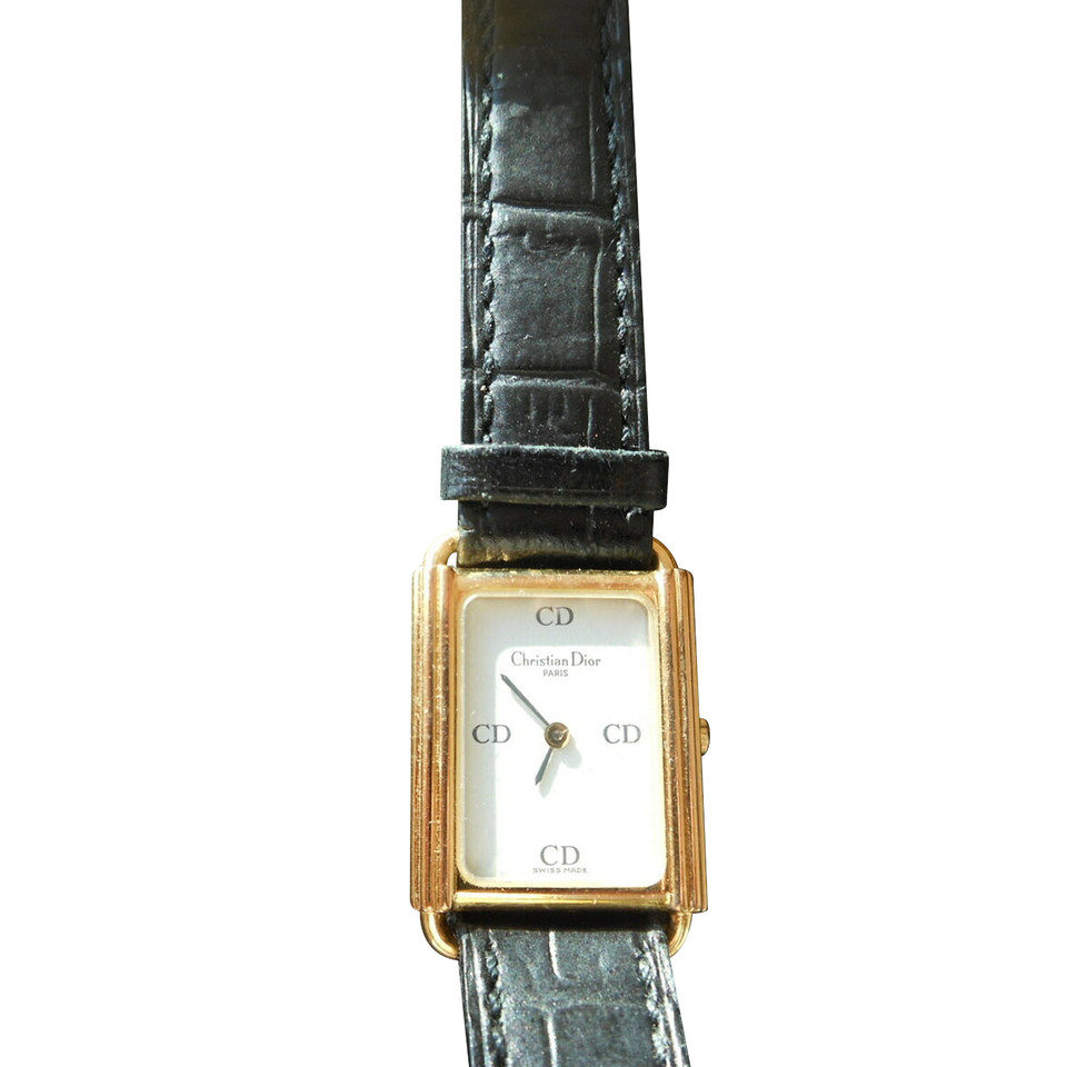 Christian Dior Horloge in Goud