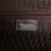 Christian Dior Handtas Leer in Bruin