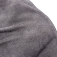 Gucci Stiefeletten aus Leder in Grau