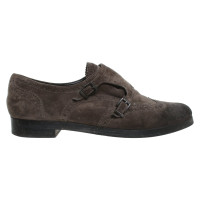 Kennel & Schmenger Lace-up shoes Suede in Taupe