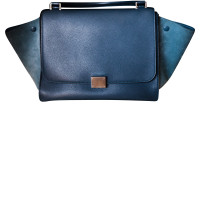 Céline Handtasche aus Leder in Blau