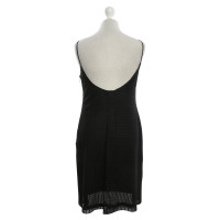 Jil Sander Black dress with hole pattern