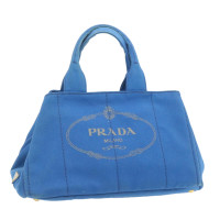 Prada Tote bag in Tela in Blu