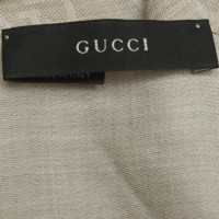 Gucci Feiner Schal in Beige