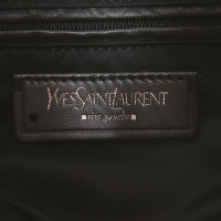 Yves Saint Laurent Sac à main avec bordure en velours
