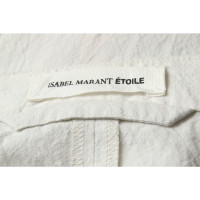 Isabel Marant Etoile Vestito in Cotone in Crema