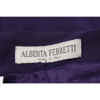 Alberta Ferretti Paire de Pantalon en Violet