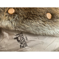 Hermès Jacket/Coat Fur in Brown