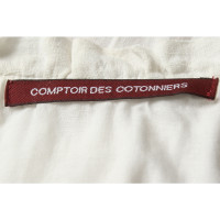 Comptoir Des Cotonniers Robe en Coton en Blanc