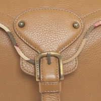 Burberry Handbag Leather in Ochre