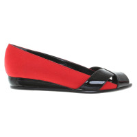 Walter Steiger Ballerine en noir / rouge