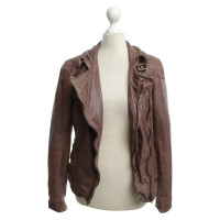 Muubaa Leather jacket in biker style