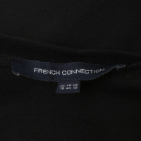 French Connection Kleid in Schwarz/Rot
