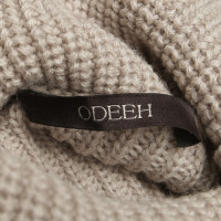 Odeeh Chunky knit sweater in beige