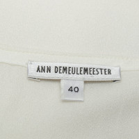 Ann Demeulemeester Bovenkleding Viscose in Crème