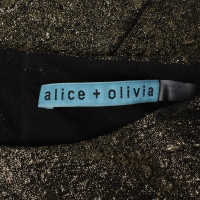 Alice + Olivia Kleid im Goldton