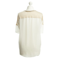 Cinque Blouse made from semi-transparent material
