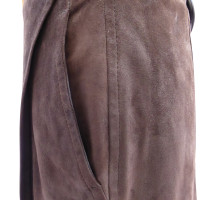 Jil Sander Leather Wrap skirt