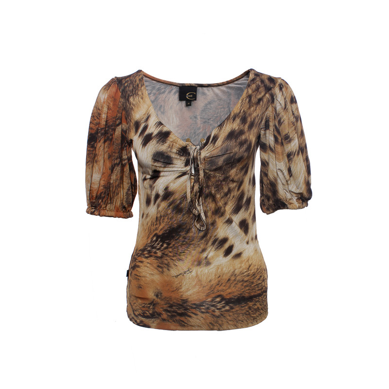 Just Cavalli top with 3/4 sleeves 