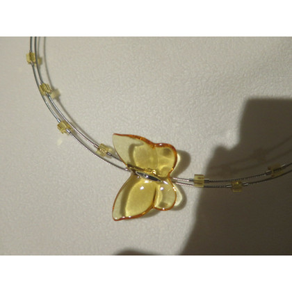 Baccarat Necklace Silver in Yellow