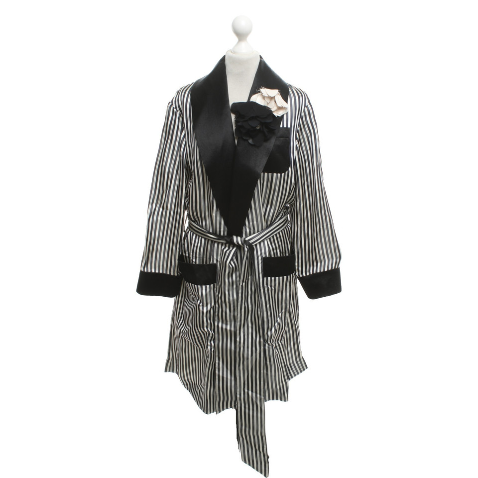 Lanvin Dressing gown with striped pattern