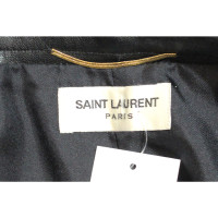 Saint Laurent Rock aus Leder in Schwarz