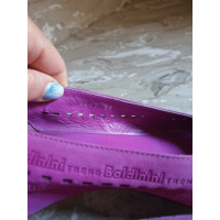 Baldinini Slippers/Ballerina's Leer in Violet