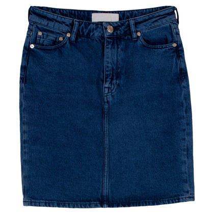 Samsøe & Samsøe Skirt Jeans fabric in Blue