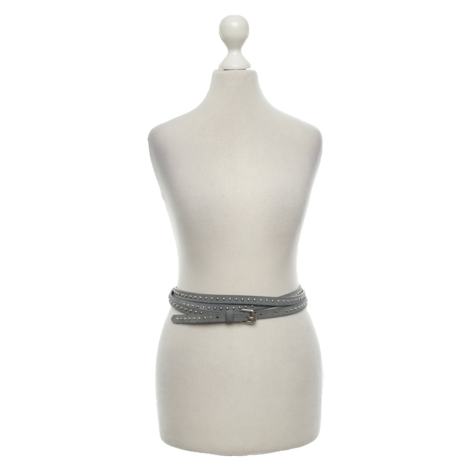 Marc Jacobs Belt Leather in Grey