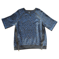 Marc By Marc Jacobs Sparkly Leopard Print Jersey Sweatshirt